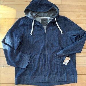 Urban Pipeline Dark Blue Zip-Up Hoodie